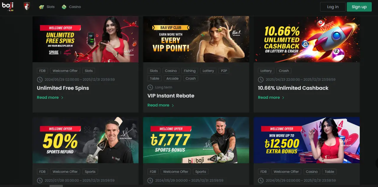 Popular Types of Promotion Baji999 You Shouldn’t Miss